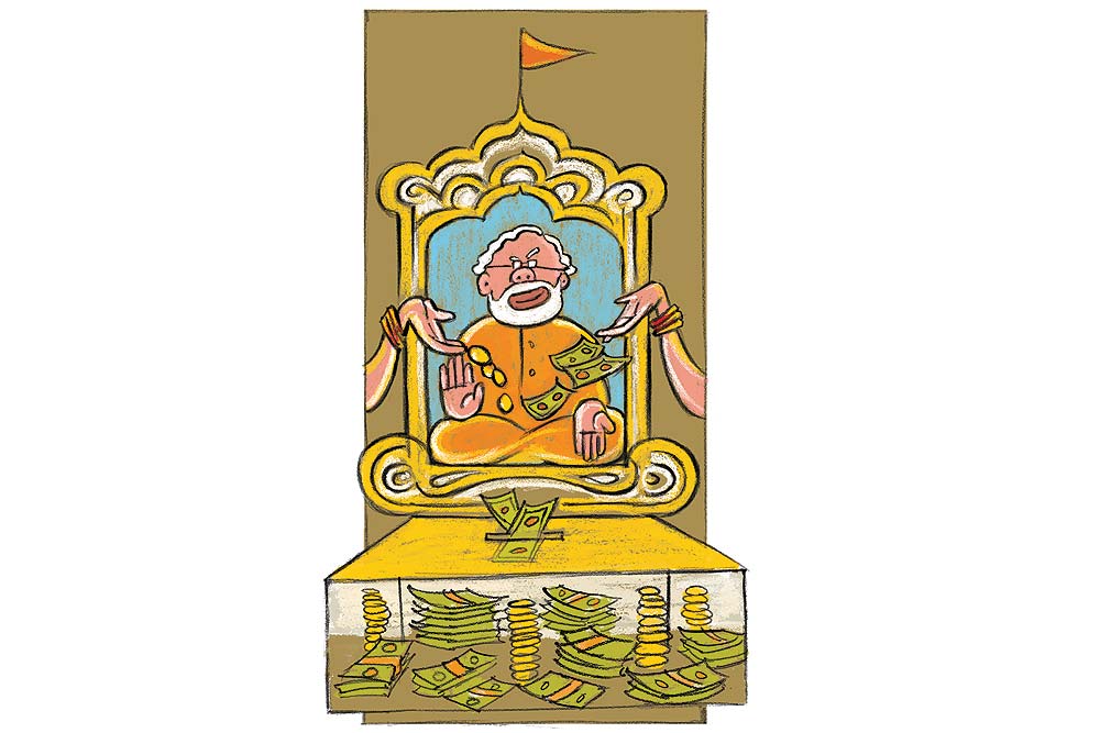 Modi and the money acche din